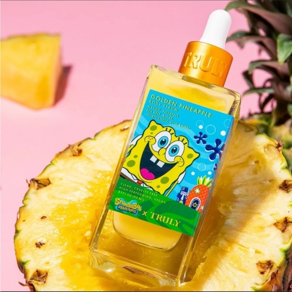 Truly X SpongeBob SquarePants Golden Pineapple Body Serum - Picture 1 of 3